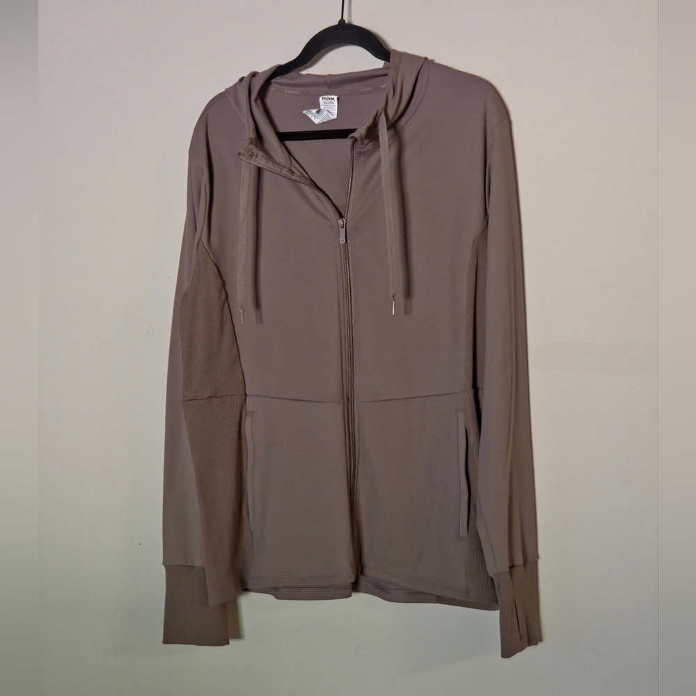 RBX Active Women's Zip-Up Hooded Jacket Super Soft Size XXL